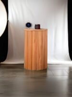 Havvana Bohem Natural Ahşap Yan Sehpa - Görsel 2