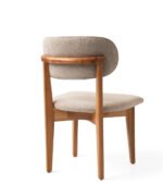 Heloise Bohem Natural Ahşap Masa Sandalye Takımı 90x180 - Görsel 16