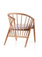 Helsa Teddy Natural Ahşap Sandalye - Görsel 2