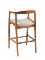 Helsinki Ahşap Bar Sandalyesi - Görsel 2