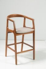 Helsinki Ahşap Bar Sandalyesi - Görsel 5