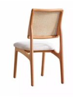 Hermes Plazma Hazeranlı Model Hasırlı Ahşap Sandalye - Görsel 3