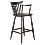 Hudson Ahşap Bar Sandalyesi