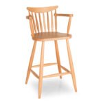 Hudson Ahşap Bar Sandalyesi - Görsel 12