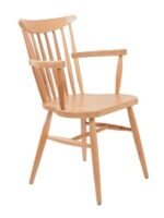 Hudson Amerikan Retro Ahşap Sandalye - Görsel 7