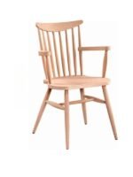 Hudson Amerikan Retro Ahşap Sandalye - Görsel 13