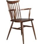 Hudson Amerikan Retro Ahşap Sandalye