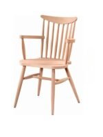 Hudson Amerikan Retro Ahşap Sandalye - Görsel 20