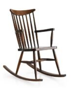 Hudson Rocker Ahşap Sallanır Sandalye