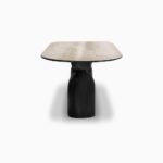 İmperial İtalyan Still Oval Ahşap Yemek Masası 100x210 - Görsel 13