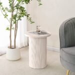 Leonora Bohem Ahşap Yan Sehpa - Görsel 4