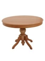 Lindon Baba Ayak Yuvarlak Açılır Masa 110x110 - Görsel 16