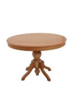 Lindon Baba Ayak Yuvarlak Açılır Masa 120x120 - Görsel 7