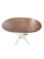 Lindon Baba Ayak Yuvarlak Açılır Masa 120x120 - Görsel 23