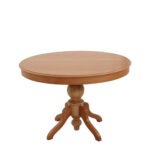 Lindon Baba Ayak Yuvarlak Açılır Masa 90x90 - Görsel 14