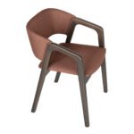 Liva Kolçaklı Ahşap Sandalye - Görsel 6