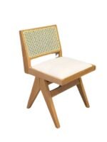 Lofoten Pergel Hazeranlı Hasırlı Ahşap Sandalye - Görsel 13