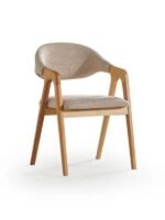 Lorenza Ahşap Sandalye - Görsel 8