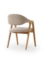 Lorenza Ahşap Sandalye - Görsel 9