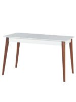 Ludovica Fransız Retro Still Açılır Ceviz Yemek Masası 90x170 - Görsel 18