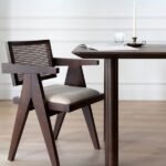 Luna Hazeranlı Ceviz Ahşap Sandalye