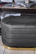 Lungo Long Line Gold Puf - Görsel 10