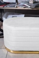 Lungo Long Line Gold Puf - Görsel 26