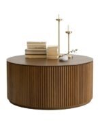 Lunna İskandinav Yuvarlak Orta Sehpa - Görsel 14