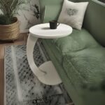 Lunora Kayın Ahşap C Yan Sehpa