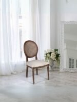 Madalyon Hazeranlı Ahşap Klasik Sandalye