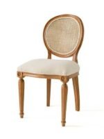 Madalyon Hazeranlı Ahşap Sandalye - Görsel 3