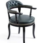 Majesta Kapitoneli Classic Ahşap Sandalye