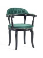 Majesta Kapitoneli Classic Ahşap Sandalye - Görsel 10