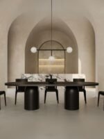 Majestica İtalyan Still Ahşap Yemek Masası 90x200