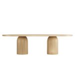 Majestica İtalyan Still Ahşap Yemek Masası 90x200 - Görsel 8