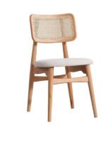 Manas İskandinav Natural Ahşap Masa Sandalye Takımı 90x130 - Görsel 8