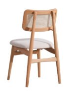 Manas İskandinav Natural Ahşap Masa Sandalye Takımı 90x130 - Görsel 9