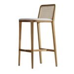 Martha Hazeranlı Ahşap Bar Sandalyesi - Görsel 14