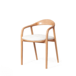 Midas İskandinav Natural Ahşap Masa Sandalye Takımı 80x150 - Görsel 10