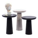 Mira Bohem 3'lü Ahşap Zigon Sehpa