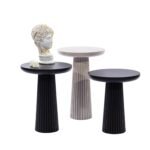 Mira Bohem 3'lü Ahşap Zigon Sehpa - Görsel 5