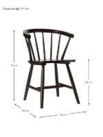 Monarco Omurga Pro Ahşap Sandalye - Görsel 34