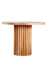 Myra İskandinav Natural Ahşap Masa Sandalye Takımı 90x90 - Görsel 3