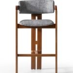 Narvik İskandinav Ahşap Bar Sandalyesi