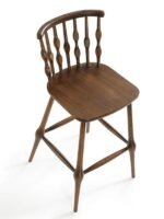 Natura Retro Ahşap Bar Sandalyesi - Görsel 2