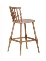 Natura Retro Ahşap Bar Sandalyesi - Görsel 12