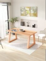 Nepal Ahşap Mutfak Masası 90x170