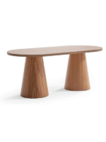 Nivara Bohem Ahşap Yemek Masası 90x180 - Görsel 2