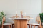 Niyegara İskandinav Natural Ahşap Masa Sandalye Takımı 90x130 - Görsel 27