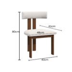 Odense İskandinav Ahşap Bohem Sandalye - Görsel 11